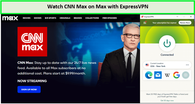 Watch-CNN-Max-in-South Korea-on-Max-with-ExpressVPN