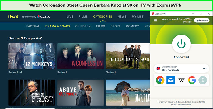 Watch-Coronation-Street-Queen-Barbara-Knox-at-90-in-South Korea-on-ITV-with-ExpressVPN