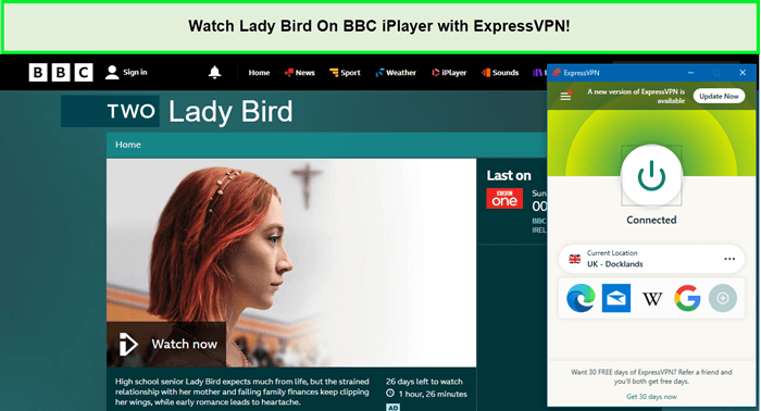 Watch-Lady-Bird-On-BBC-iPlayer-with-ExpressVPN-in-Spain