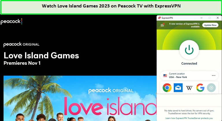 ExpressVPN-unblocks-Peacock-TV-in-South Korea
