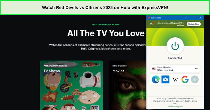 Watch-Red-Devils-vs-Ciyzens-2023-on-Hulu-with-ExpressVPN-in-Japan