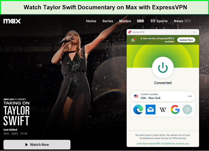 Watch-Taylor-Swift-Documentary-in-Netherlands-on-Max-with-ExpressVPN