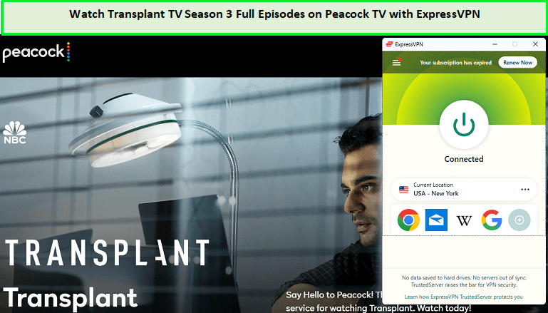 ExpressVPN-unblocks-Peacock-TV-in-Spain