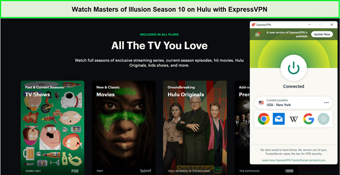 expressvpn-unblocks-hulu-for-the-masters-of-illlusion-season-10-in-Italy