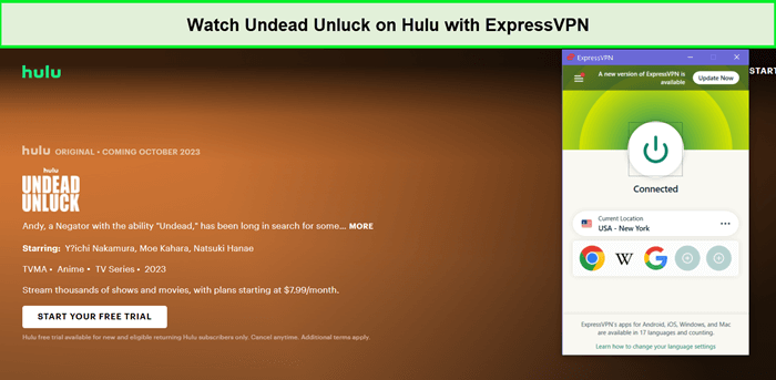 expressvpn-unblocks-hulu-for-the-undead-unluck-in-South Korea