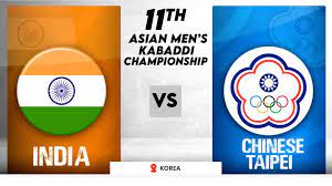 Watch India vs Chinese Taipei Asian Games 2023 Men’s Kabaddi in UK on SonyLIV