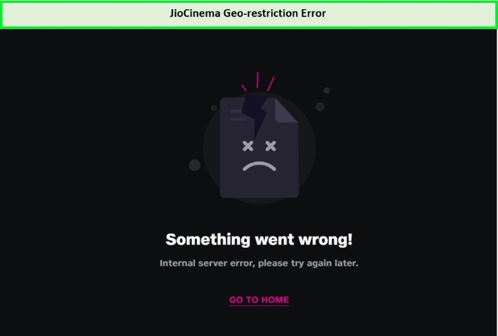 jiocinema- geo-restriction-error-in-Canada