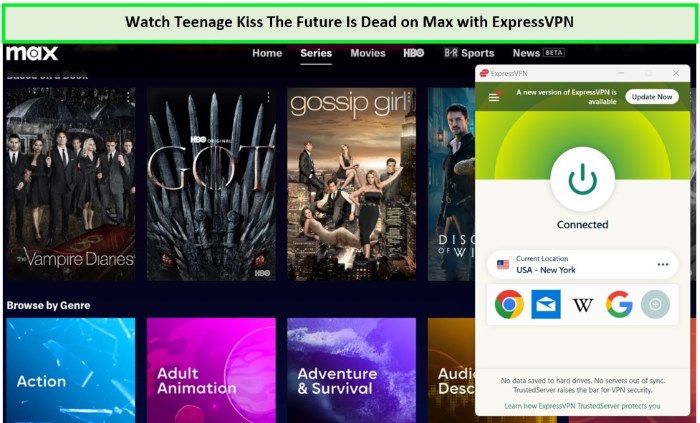 Watch-Teenage-Kiss-The-Future-Is-Dead-in-New Zealand-on-Max-with-ExpressVPN