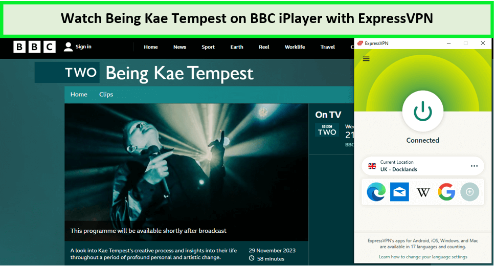 Watch-Being-Kae-Tempest-outside-UK-on-BBC-iPlayer-with-ExpressVPN 