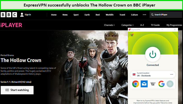 Express-VPN-Unblock-The-Hollow-Crown-in-Australia-on-BBC-iPlayer