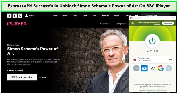 ExpressVPN-Successfully-Unblock-Simon-Schama’s-Power-of-Art-in-USA-On-BBC-iPlayer