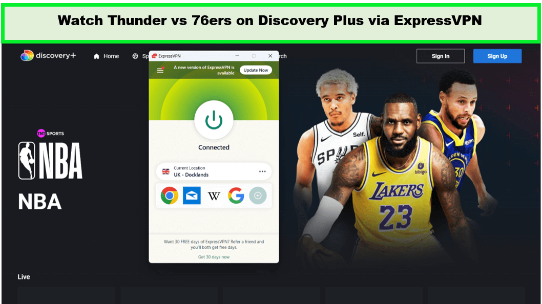 Watch-Thunder-vs-76ers-in-Spain-on-Discovery-Plus-via-ExpressVPN