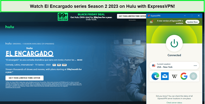 Watch-El-Encargado-series-Season-2-2023-in-South Korea-on-Hulu-with-ExpressVPN