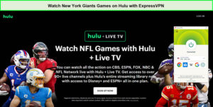 Watch-New-York-Giants-Games-in-Spain-on-Hulu-with-ExpressVPN