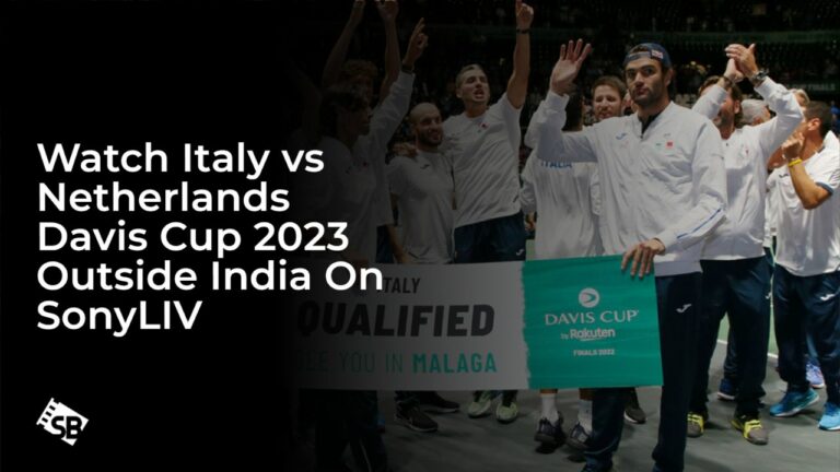 Watch Italy vs Netherlands Davis Cup 2023 in Canada on SonyLIV