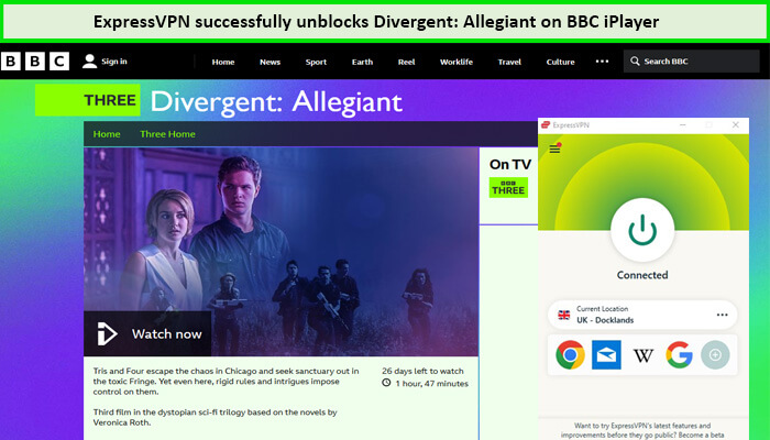 Express-VPN-Unblocks-Divergent-Allegiant-in-New Zealand-on-BBC-iPlayer