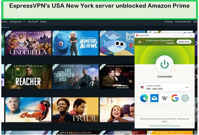 ExpressVPN Unblock Amazon Prime