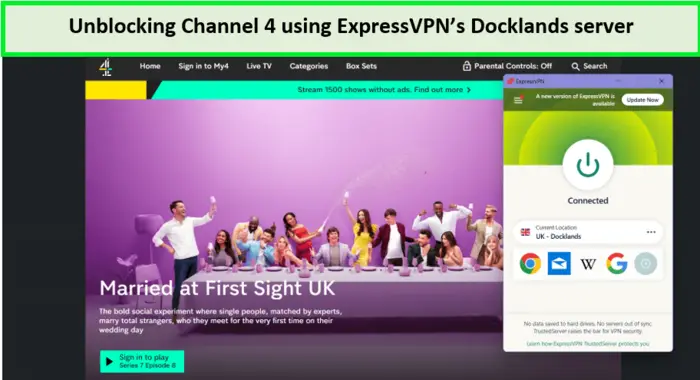 ExpressVPN Unblock Channel 4