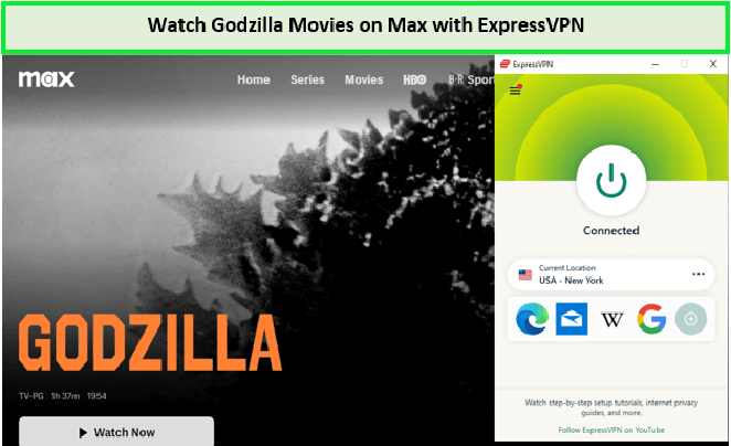 Watch-Godzilla-Movies-in-South Korea-on-Max-with-ExpressVPN