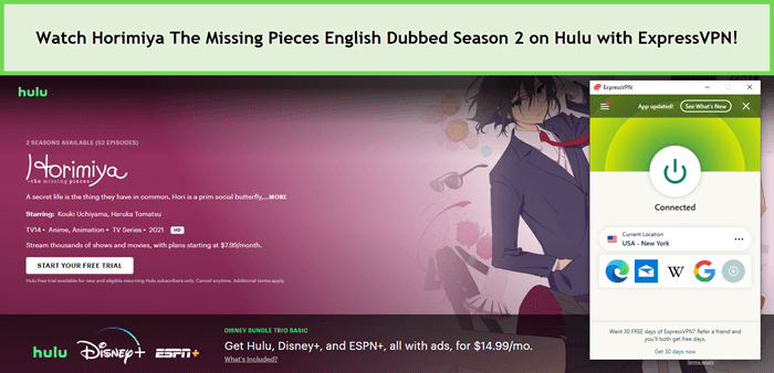 Watch-Horimiya-The-Missing-Pieces-English-Dubbed-Season-2-in-South Korea-on-Hulu-with-ExpressVPN