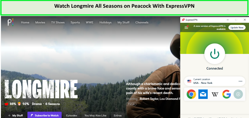 unblock-Longmire-All-Seasons-on-Peacock-with-ExpressVPN