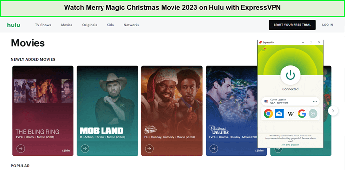 Watch-Merry-Magic-Christmas-Movie-2023-in-Italy-on-Hulu-with-ExpressVPN