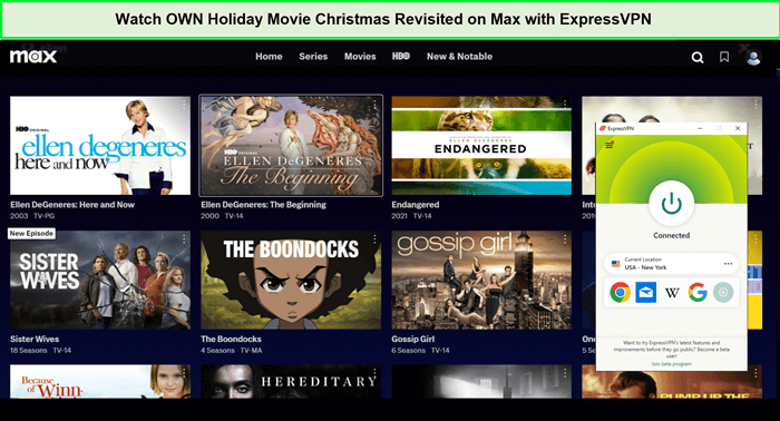 Watch-OWN-Holiday-Movie-Christmas-Revisited-in-Singapore-on-Max-with-ExpressVPN