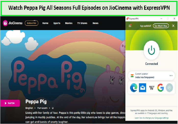 Watch-Peppa-Pig-All-Seasons-Full-Episodes-outside-India-on-JioCinema-with-ExpressVPN
