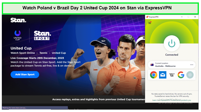 Watch-Poland-v-Brazil-Day-2-United-Cup-2024-outside-USA-on-Stan-via-ExpressVPN