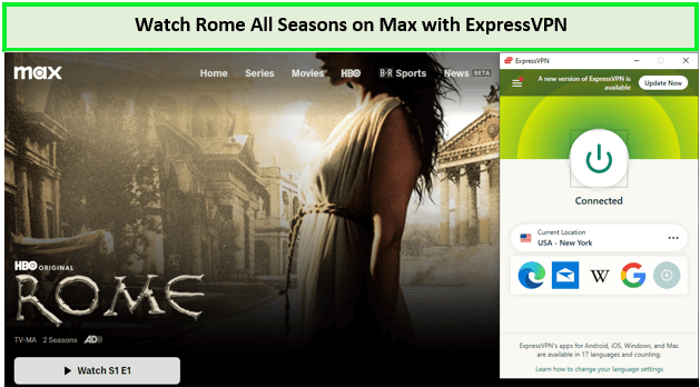 Watch-Rome-All-Seasons-outside-USA-on-Max-with-ExpressVPN