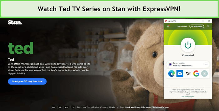 Watch-Ted-TV-Series-in-South Korea-on-Stan-with-ExpressVPN