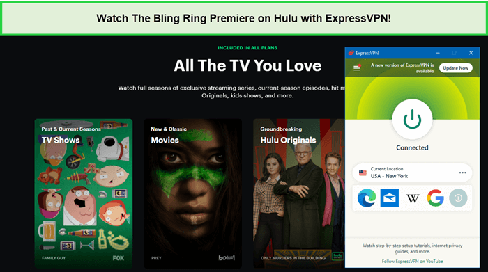 Watch-The-Bling-Ring-Premiere-on-Hulu-in-Spain-with-ExpressVPN