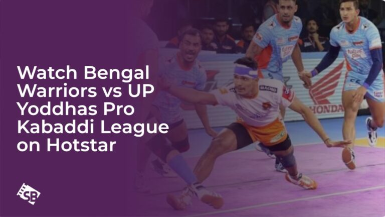 Watch Bengal Warriors vs UP Yoddhas Pro Kabaddi League in USA on Hotstar