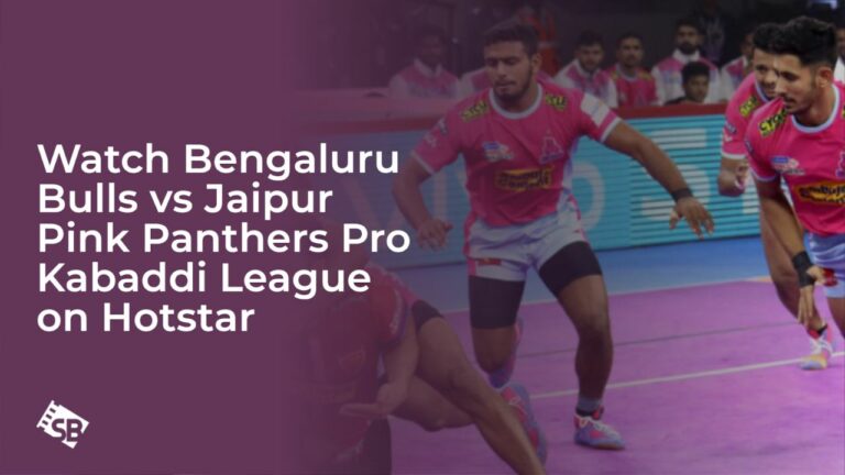 Watch Bengaluru Bulls vs Jaipur Pink Panthers Pro Kabaddi League in Singapore on Hotstar