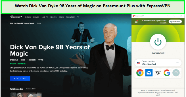 Watch-Dick-Van-Dyke-98-Years-of-Magic-outside-USA-on-Paramount-Plus