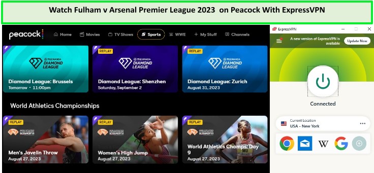 unblock-Fulham-v-Arsenal-Premier-League-2023-in-Netherlands-on-Peacock