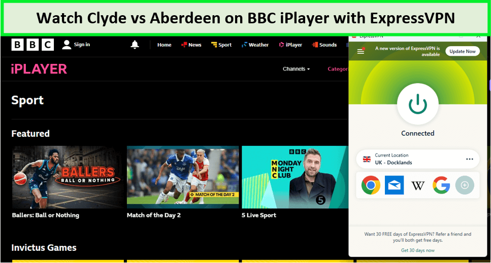 Watch-Clyde-Vs-Aberdeen-in-Hong Kong-on-BBC-iPlayer-with-ExpressVPN 
