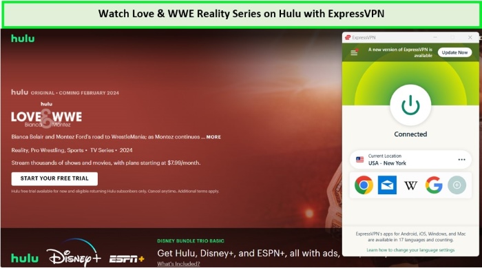 Watch-Love-WWE-reality-series-in-Singapore-on-Hulu-with-ExpressVPN