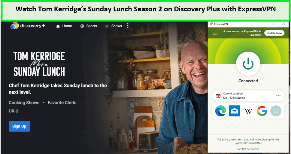 Watch-Kerridge's-Sunday-Lunch-Season-2-in-New Zealand-on-Discovery-Plus-with-ExpressVPN 