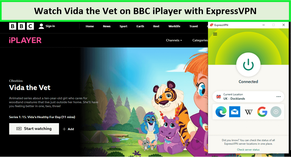 Watch-Vida-The-Vet-in-UAE-on-BBC-iPlayer-with-ExpressVPN 