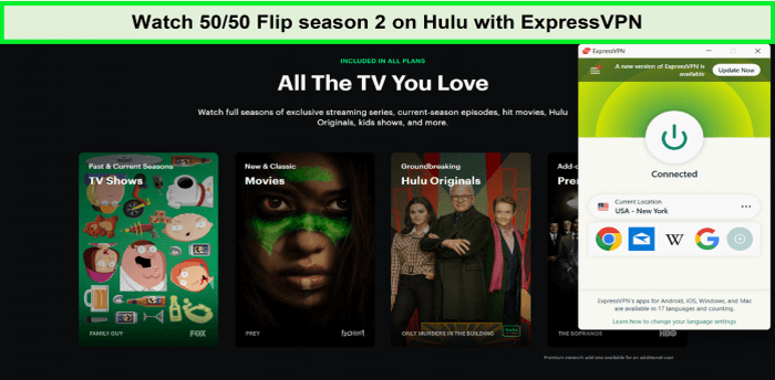 Watch-5050-Flip-season-2-on-Hulu-with-ExpressVPN-in-New Zealand