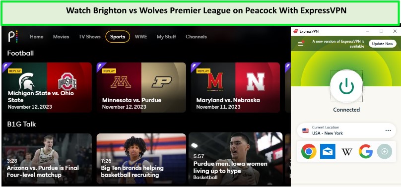 Watch-Brighton-vs-Wolves-Premier-League-in-Japan-on-Peacock-with-ExpressVPN