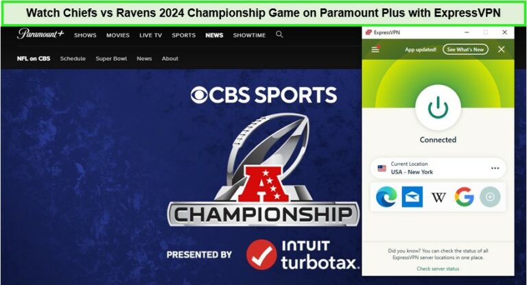 Watch Chiefs vs Ravens 2024 AFC Championship Game outside USA on ...