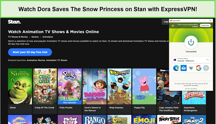 Watch-Dora-Saves-The-Snow-Princess-in-Canada-on-Stan-with-ExpressVPN