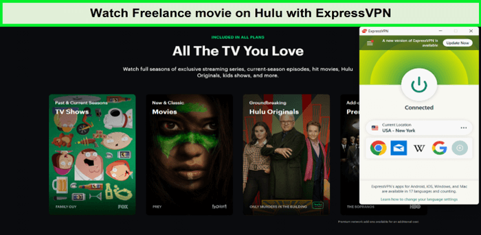 Watch-Freelance-movie-on-Hulu-with-ExpressVPN-in-Australia