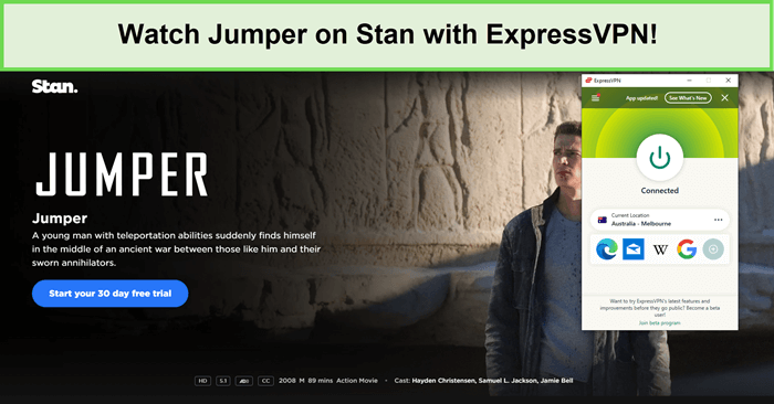 Watch-Jumper-in-Japan-on-Stan-with-ExpressVPN