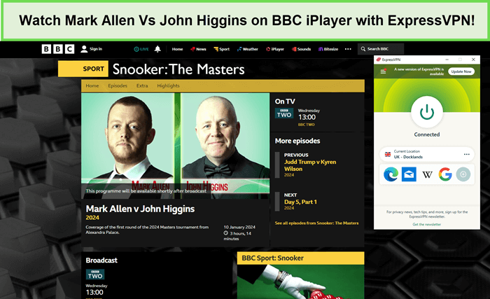 Watch-Mark-Allen-Vs-John-Higgins-in-New Zealand-On-BBC-IPlayer