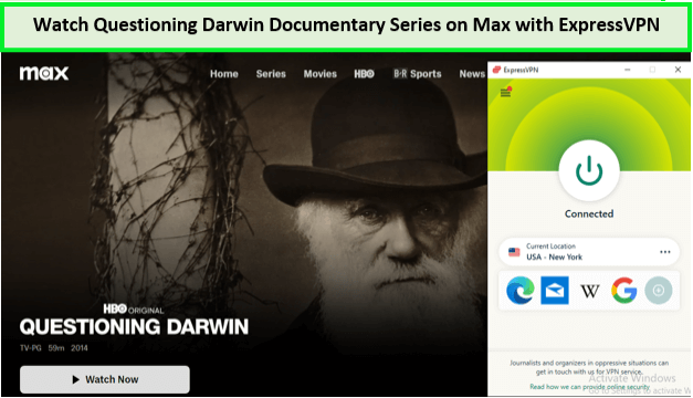 Watch-Questioning-Darwin-Documentary-Series-in-New Zealand-on-Max-with-ExpressVPN