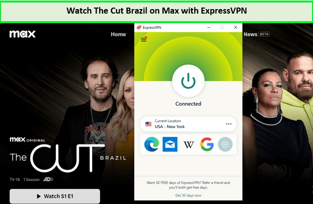 Watch-The-Cut-Brazil-in-New Zealand-on-Max-with-ExpressVPN