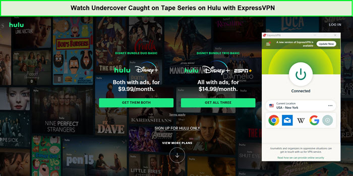 Watch-undercover-caught-on-tape-series-in-South Korea-on-hulu-with-expressvpn